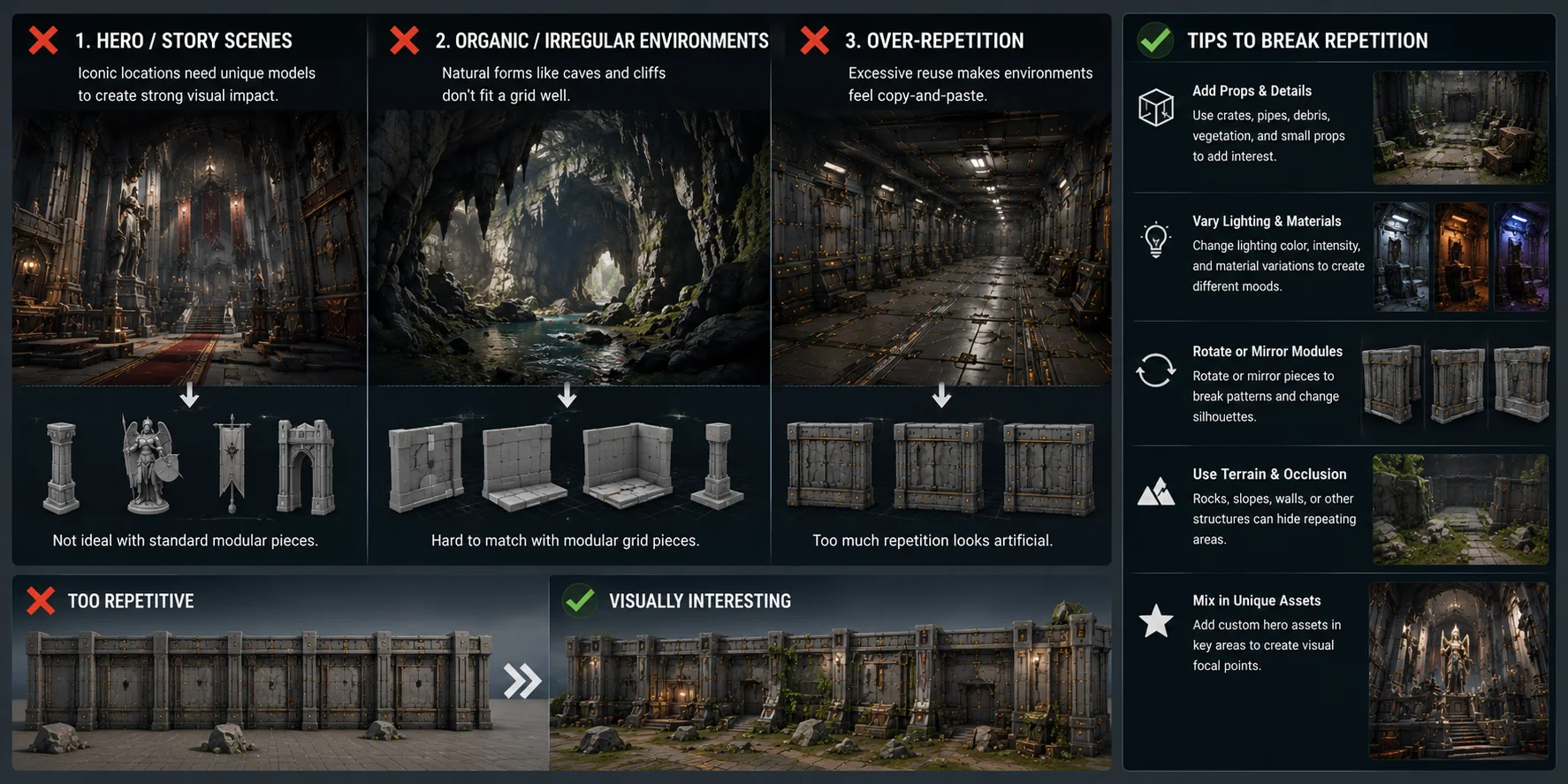 limits of modular game assets