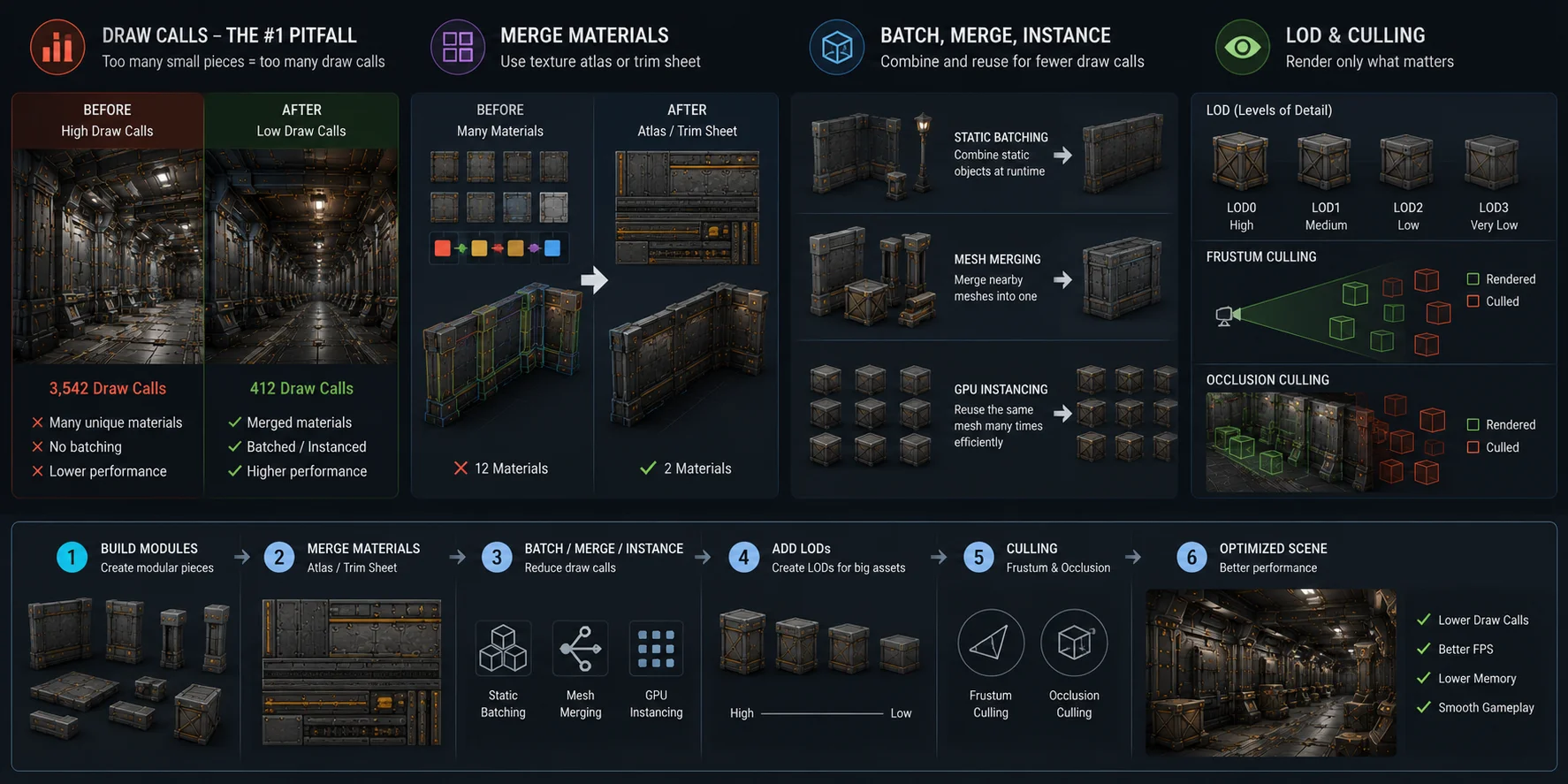 modular scene performance optimization
