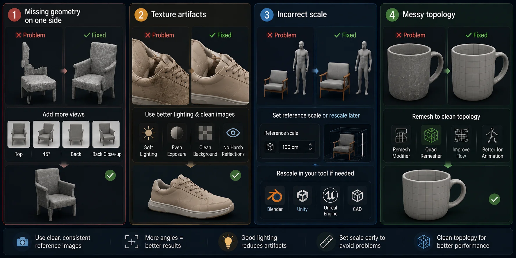 multi view to 3d common challenges and how to fix them