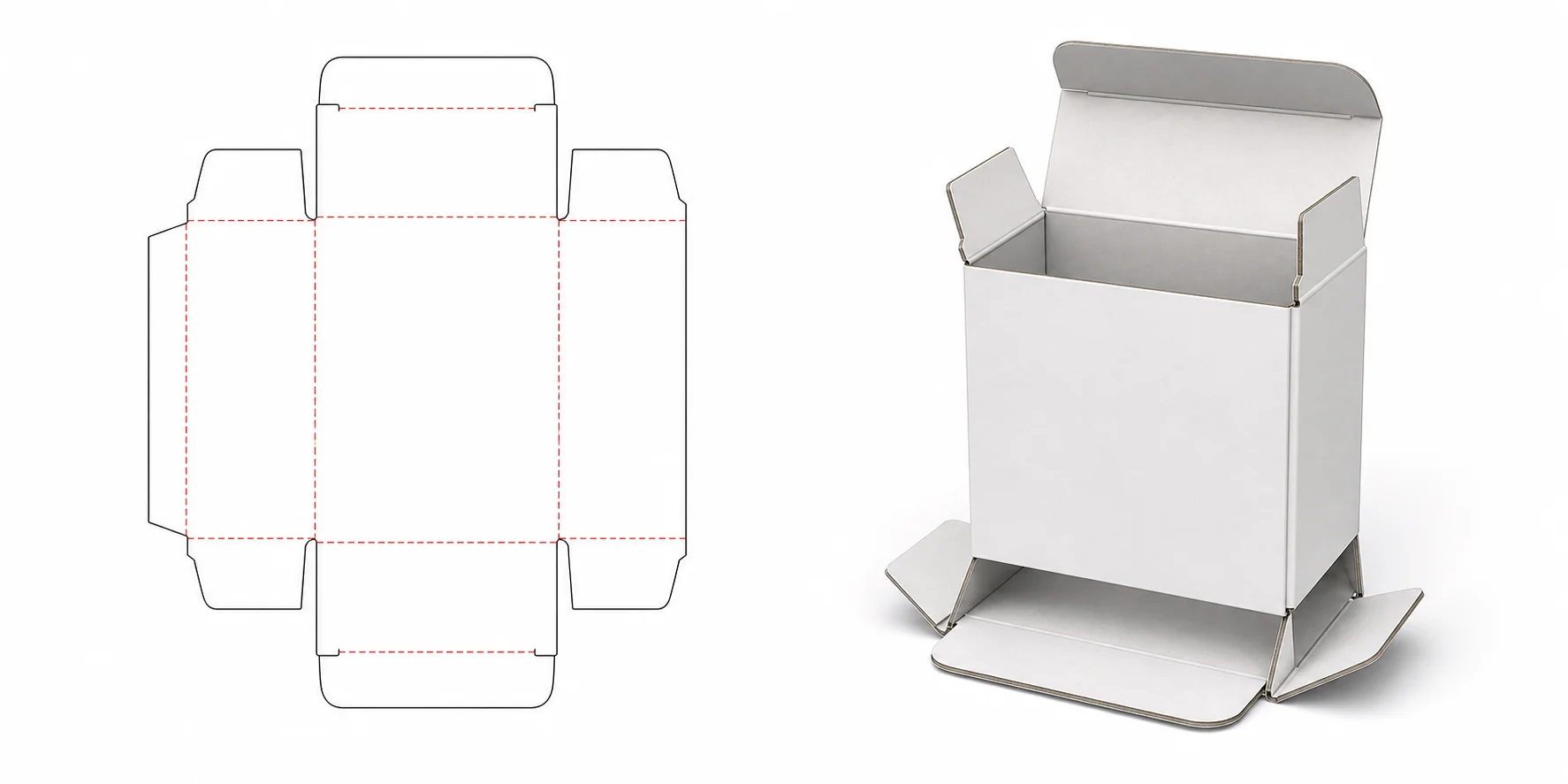packaging model generator dielines and structural geometry why a flat template isn t enough