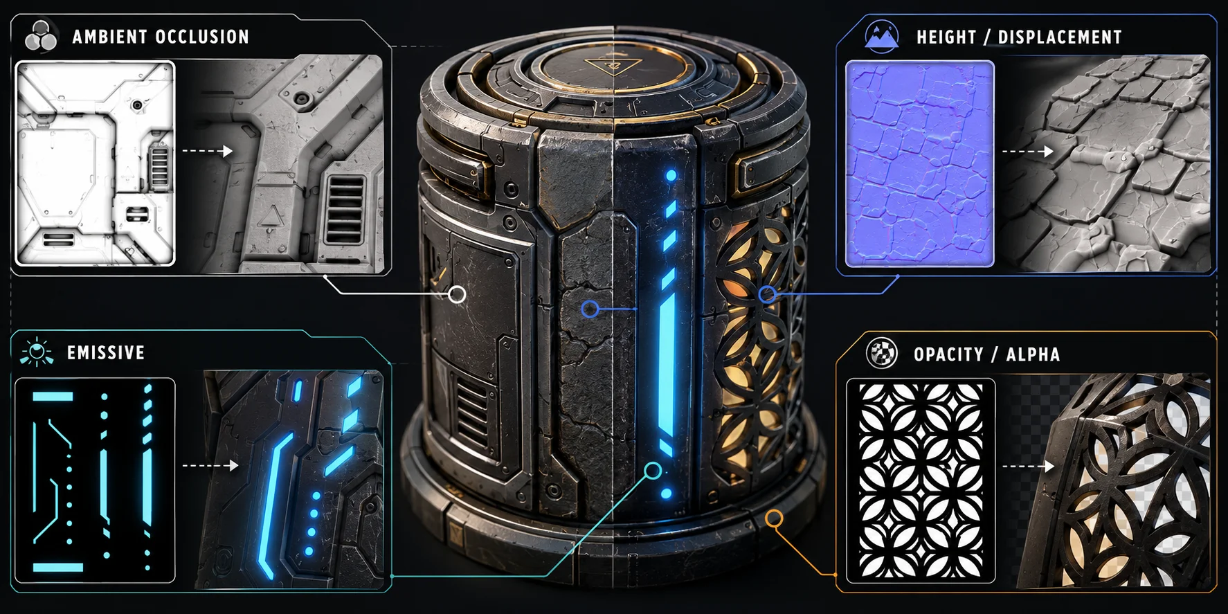 pbr texture maps list extended pbr maps