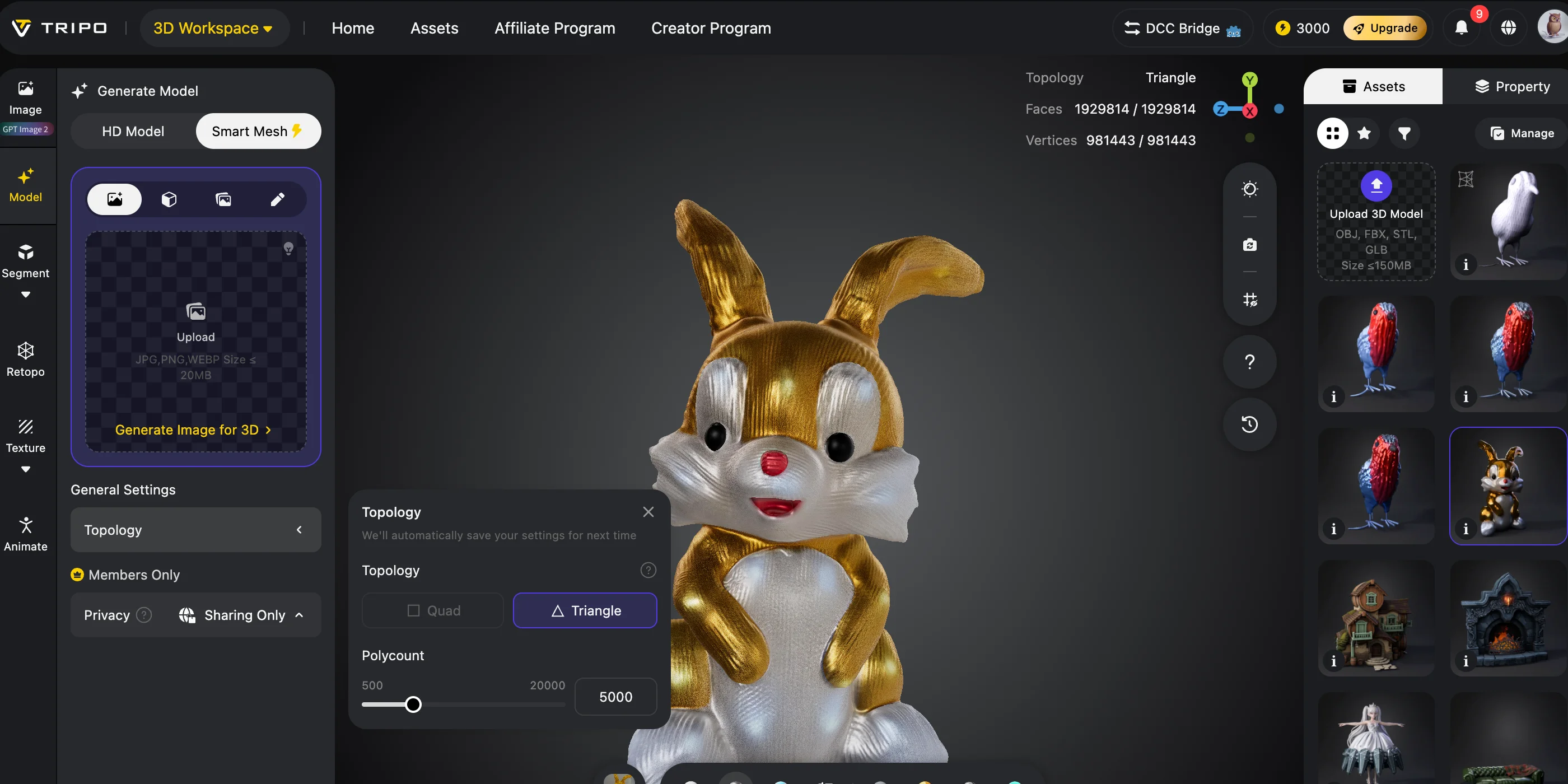 poseable 3d character step 4 review and improve the mesh
