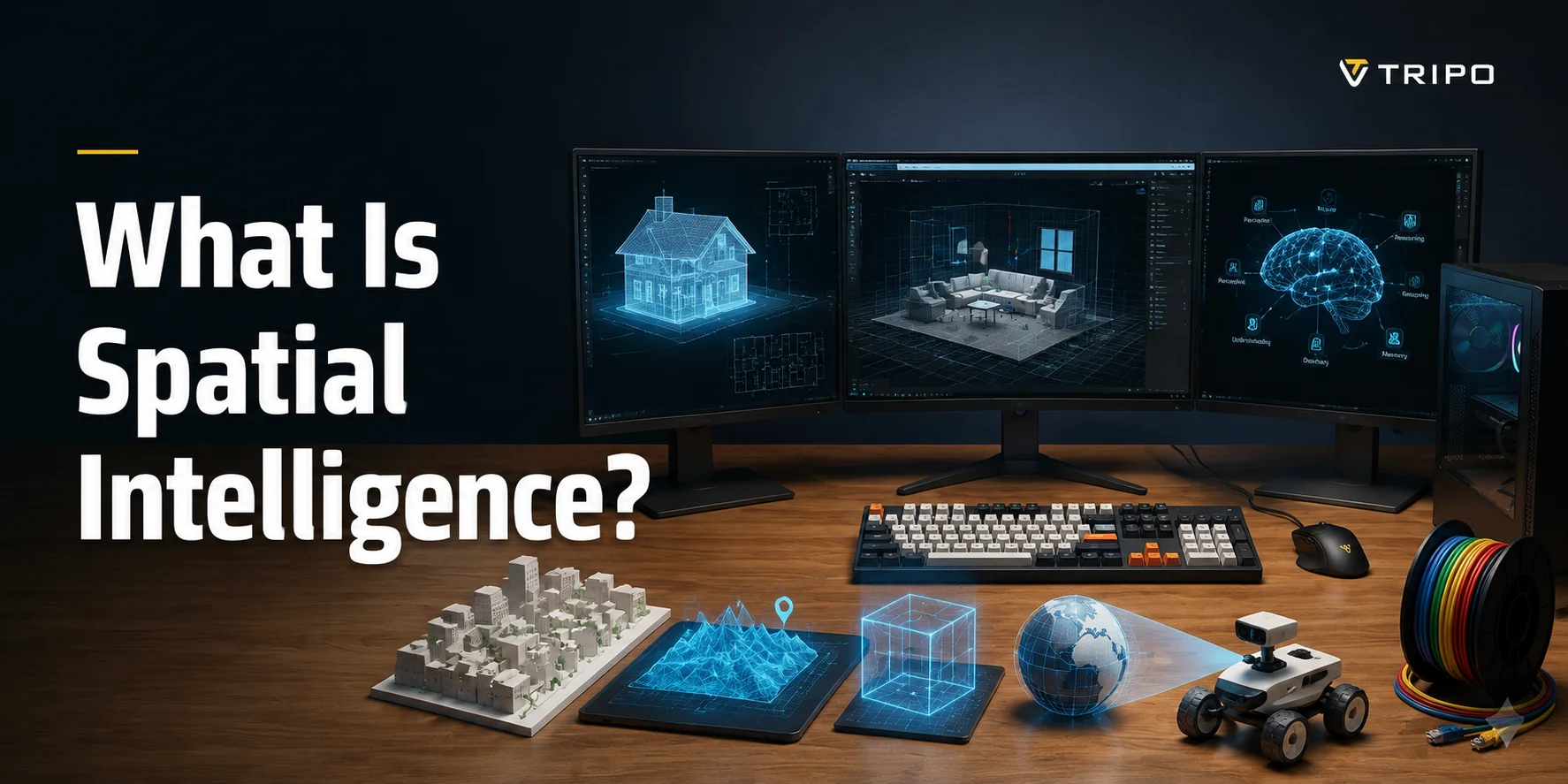what is spatial intelligence ai 3d world
