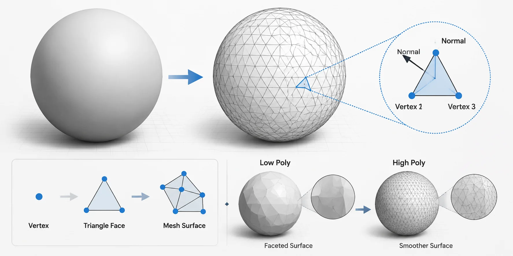 stl vs obj how stl works geometry and mesh