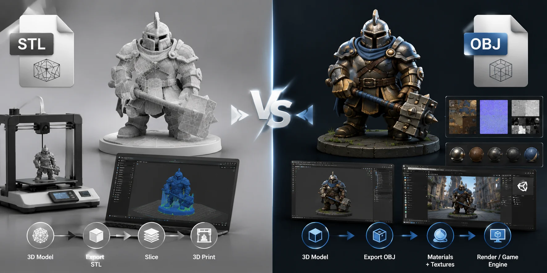 stl vs obj stl vs obj key differences pros and cons explained