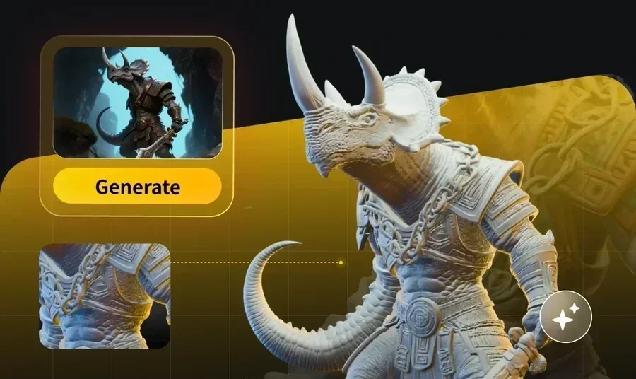 turn any image into high-quality 3D models