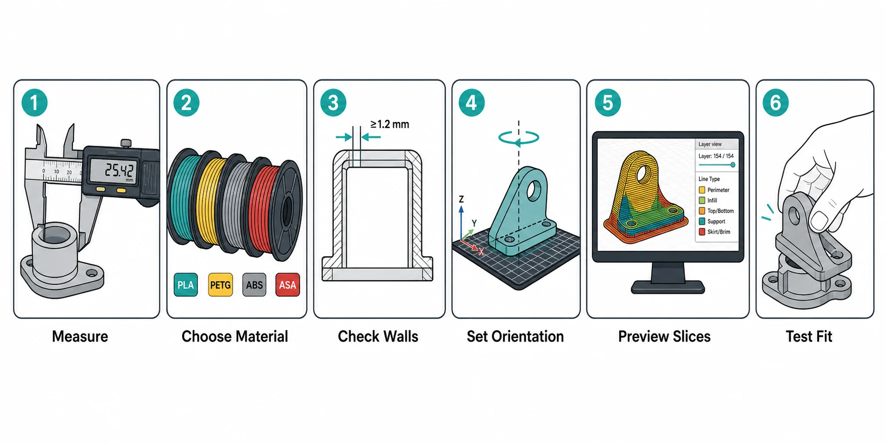 useful things to 3d print forgetting the slicer preview