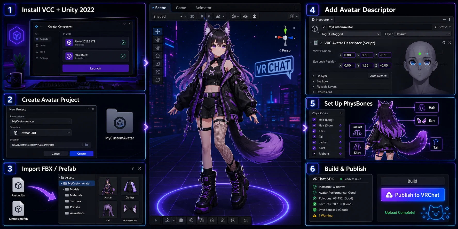 vrchat models how to upload a vrchat model step by step