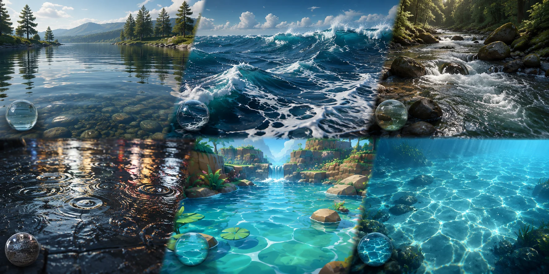 water texture calm pool or lake water