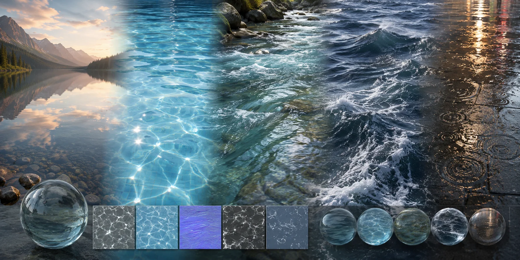 water texture how to describe the texture of water
