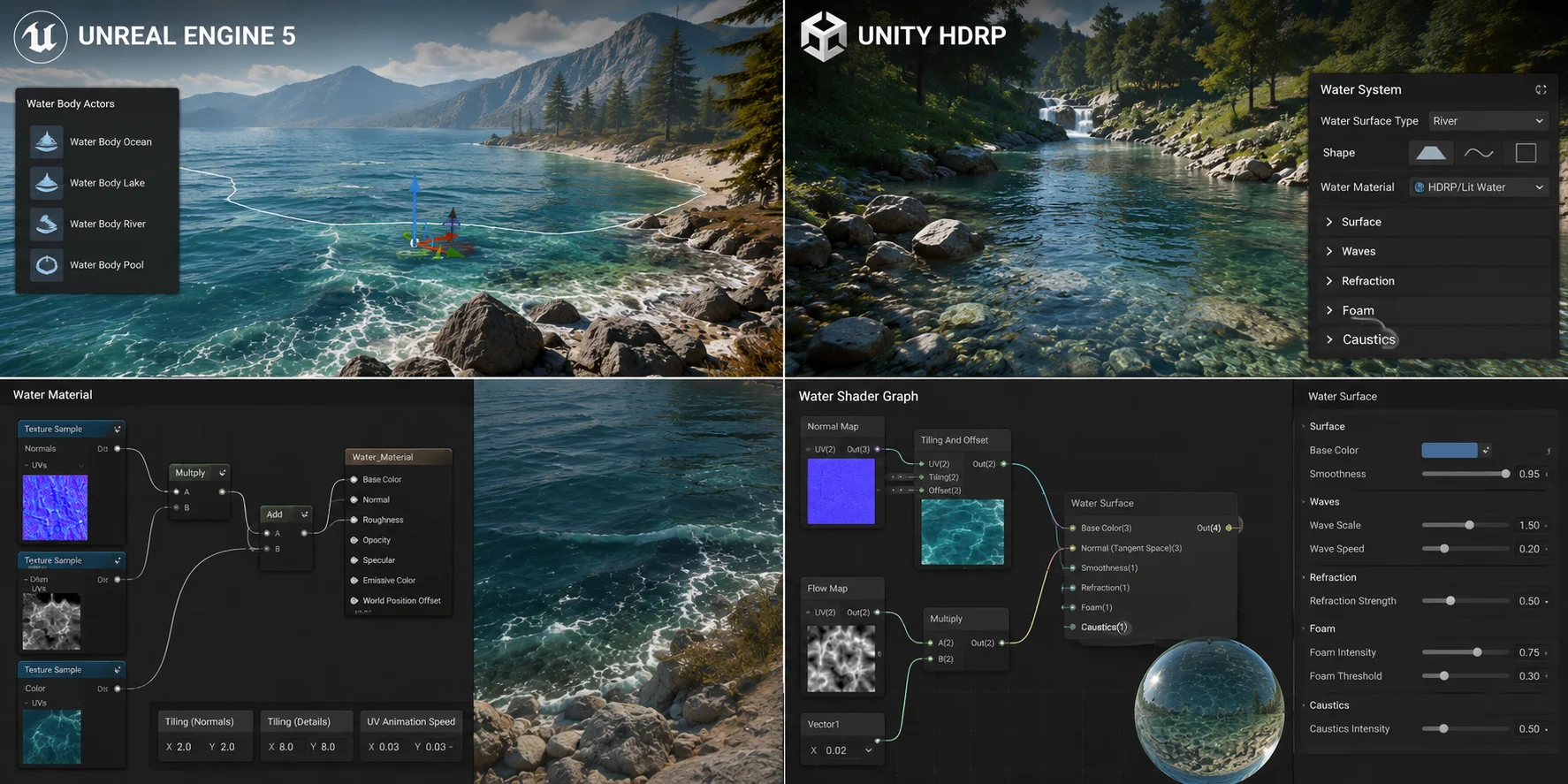 water texture unity