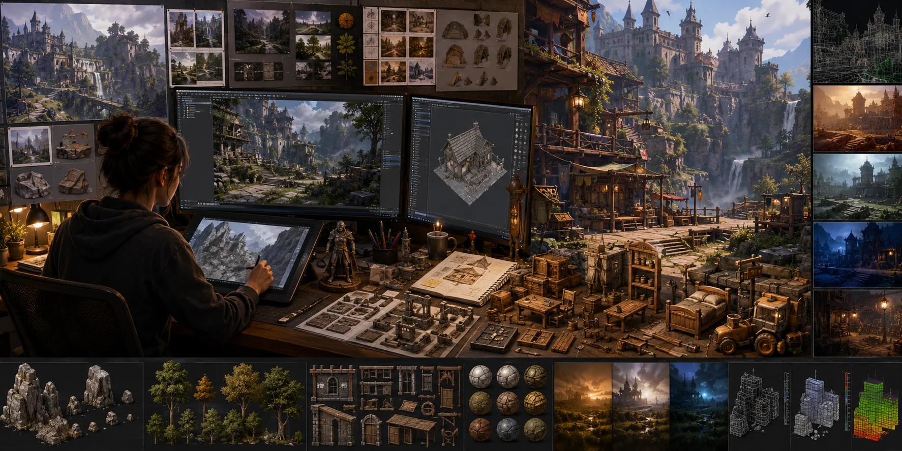 environment artist workflow