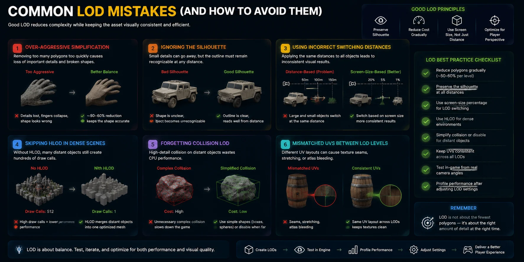 what is lod in games common lod mistakes and how to avoid them