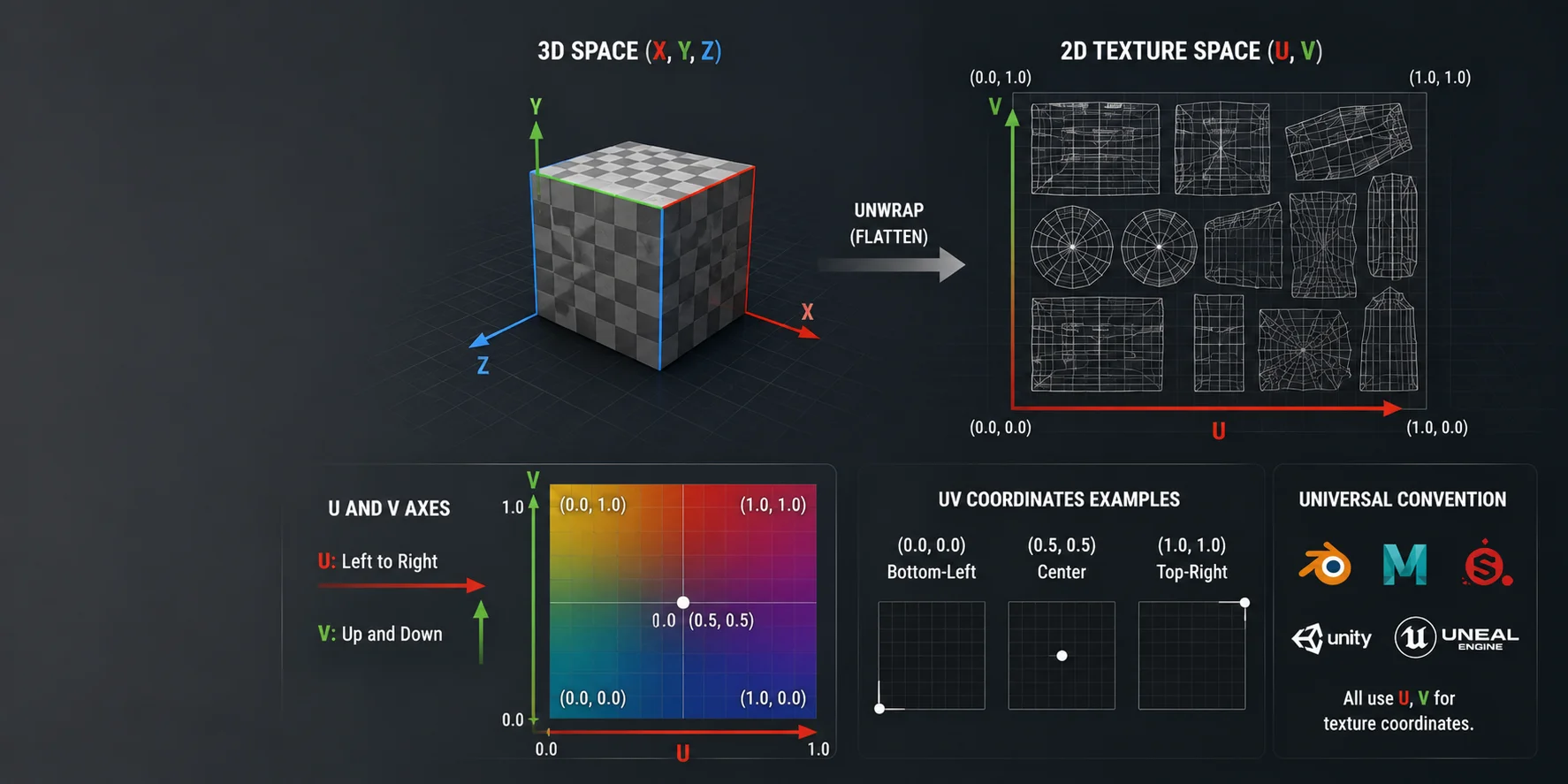what is uv unwrapping why is it called uv