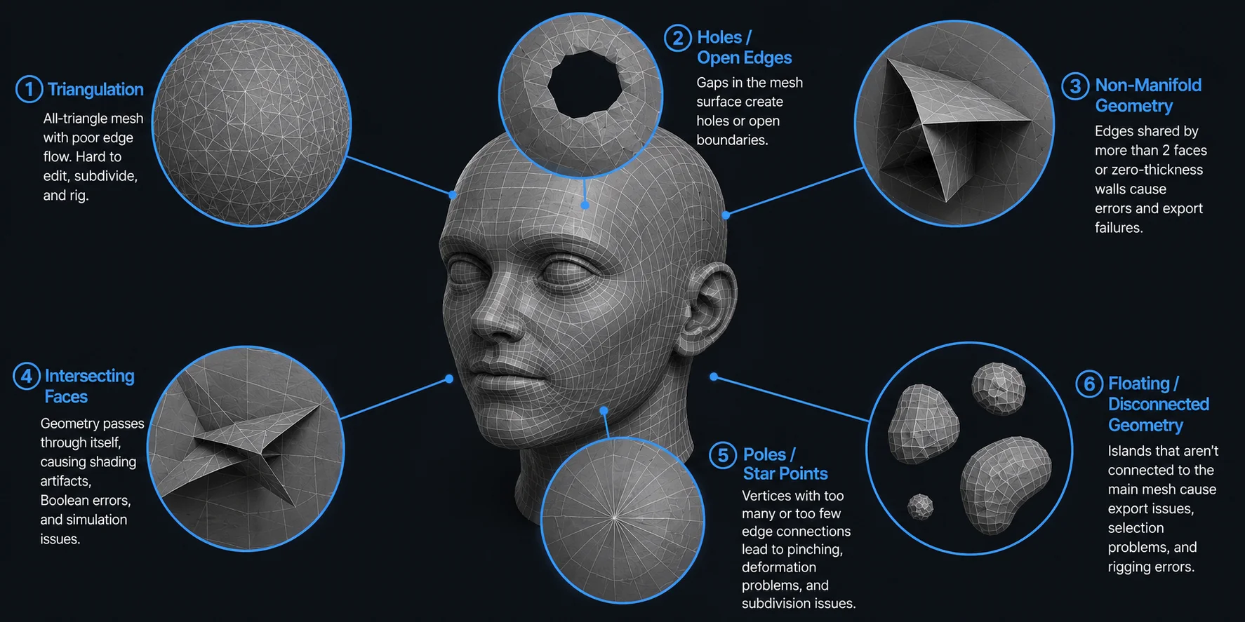 why ai 3d models have bad topology types of topology problems in ai 3d models