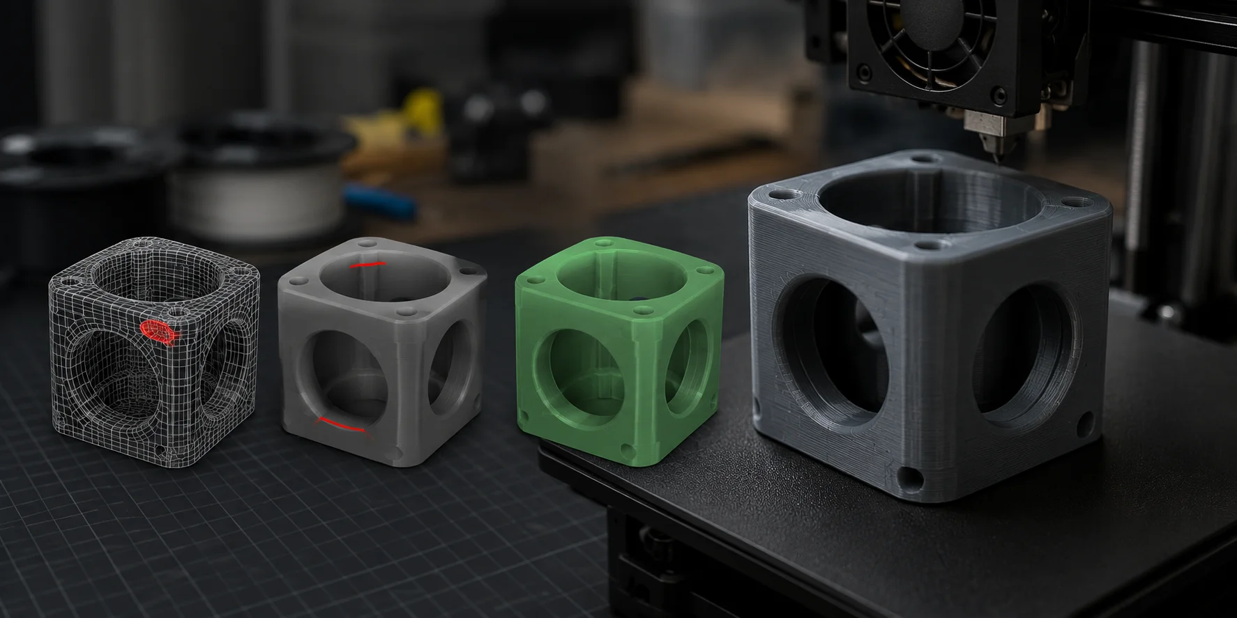 manifold mesh repair stages for 3d printing
