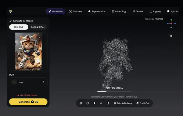 Step 2: Generate